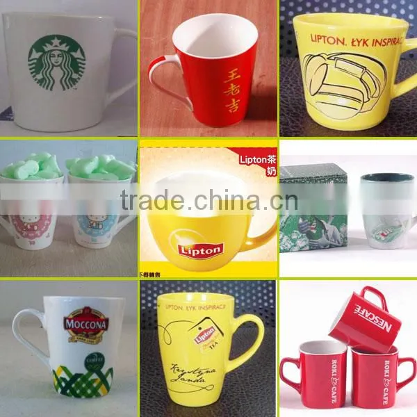 customized logo ceramic mug , ceramic mug