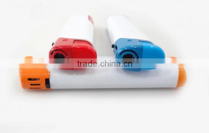 high quality white color cheap price windproof lighter electronic led lighter