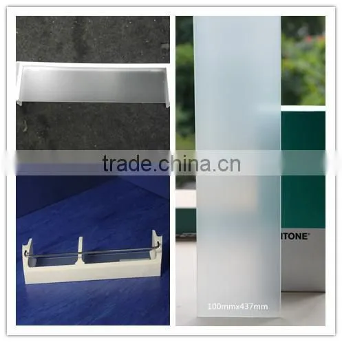 5mm printing flat tempered glass shelf for refrigerator