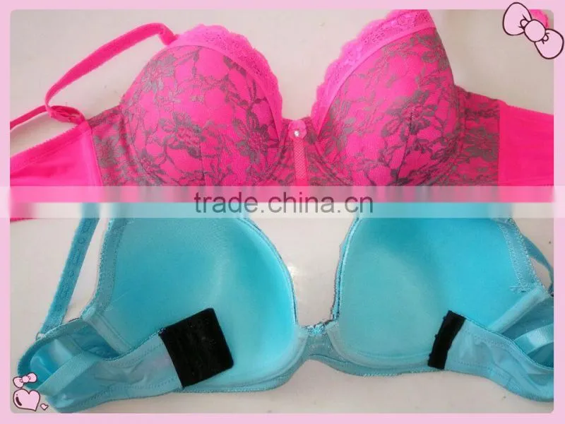 Plus Size Lace Bra Set