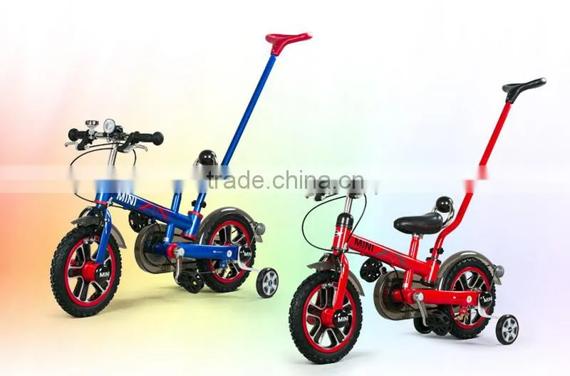 RASTAR wholesale 12 inch mini children bike with handle rod for 2016 kids bike