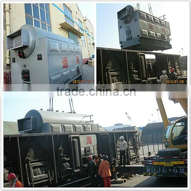 Chain grate 6 ton steam boiler