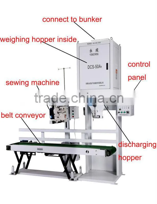wide range granuler packing and weighing machines