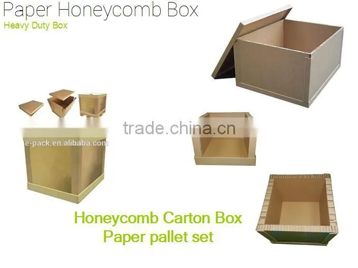 Cardboard Honeycomb Recycled Paper Pallet for Supermarket Commodity Loading