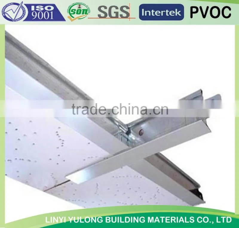 Linyi factory/for gypsum ceiling t bar/t grid