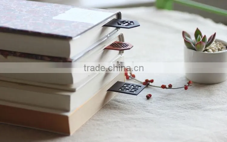 2015 Antique Art and Craft Stationery,Wooden Bookmark Gift,Made in China