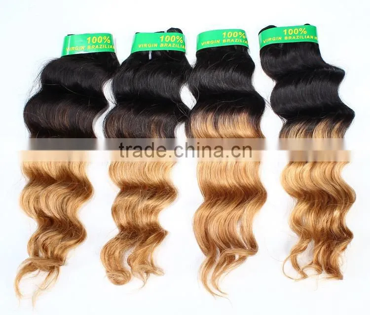 China custom Deep Wave hair brazilian curly hair