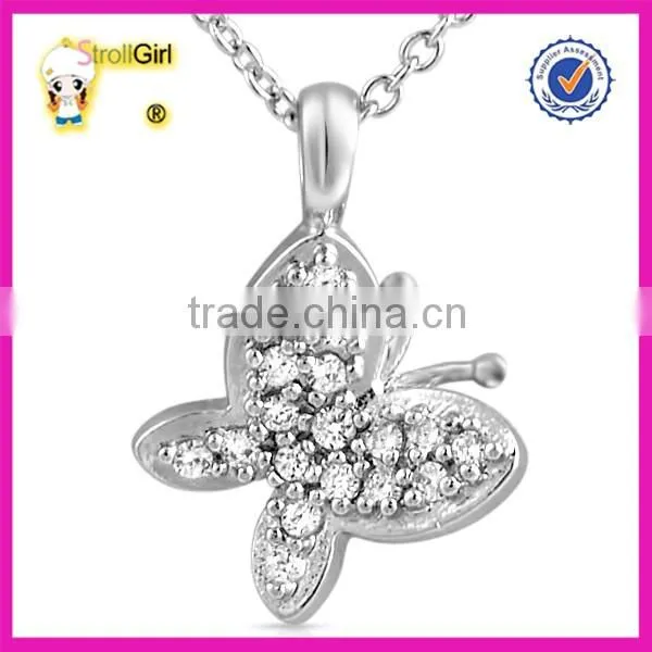 OEM Moon and Star Jewelry S925 Sterling Silver Necklace