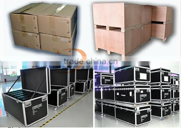 indoor flexible led screen die-case cabinet p6 smd rental curtain led display