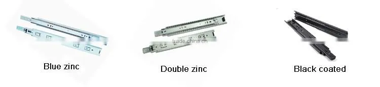 king slide drawer slides/roller drawer slide/telescopic channel drawer slide
