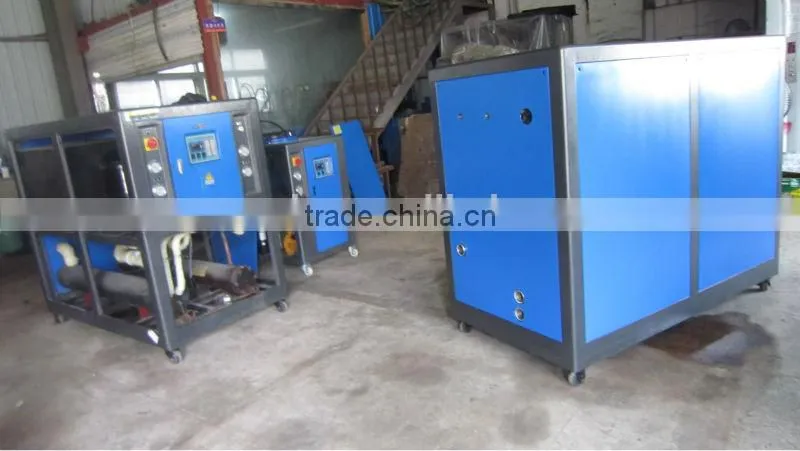 Small Industrial Mobile Water chiller system for water cooling