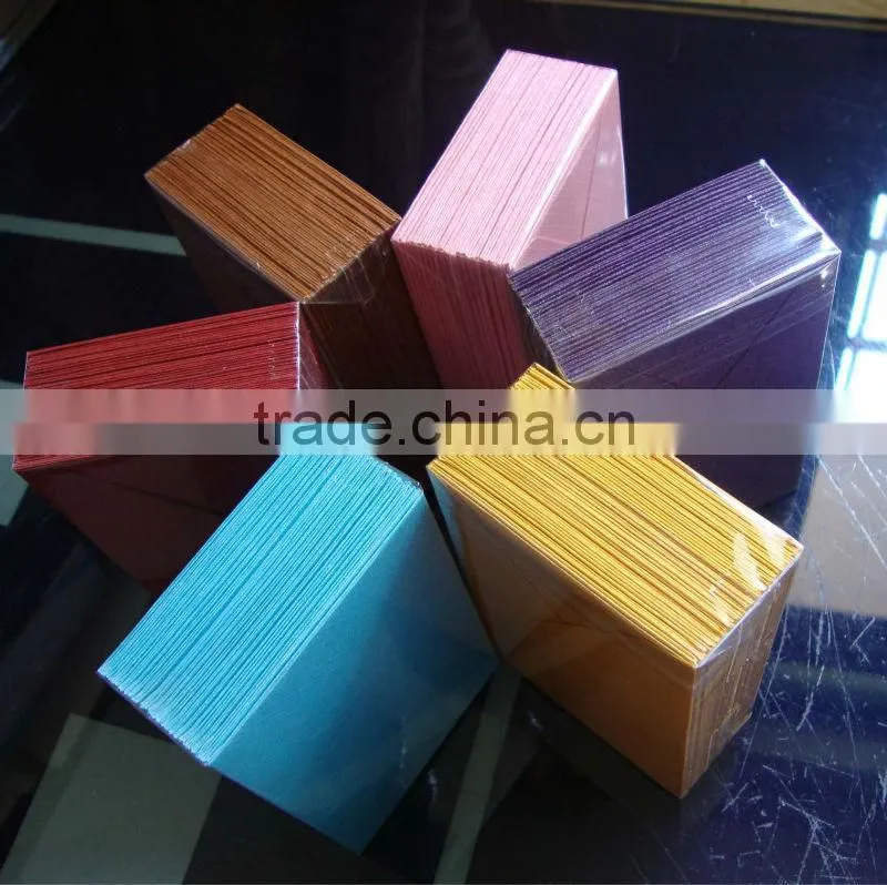 Colored invitation envelopes