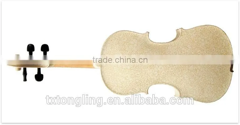 Beginner White Violin Professional TL-1304