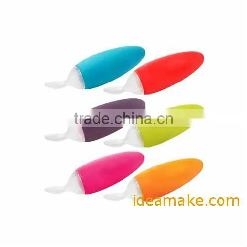 Baby Food Dispenser As Seen On TV Silicone baby food dispensing spoon
