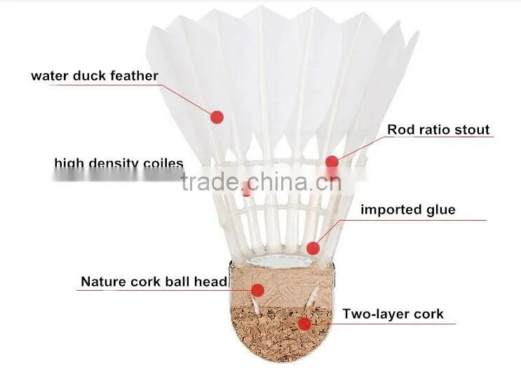 Champion No.1 High Quality Shuttlecock Club Using Badminton