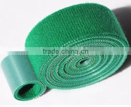 Colored double side back to back Hook and Loop cable ties
