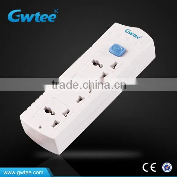 American 4 ways electric outlet 110v extension socket GT-6112