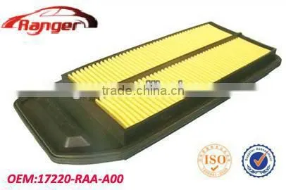 17220-RAA-A00 top quality good price air filter for Honda