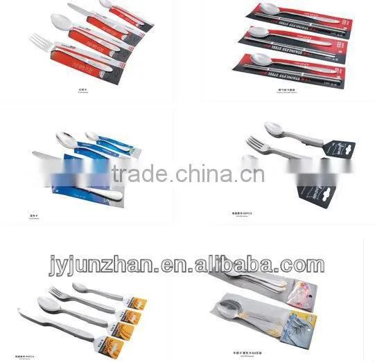 Cheap cutlery 24pcs made by Junzhan Factory and sell directly