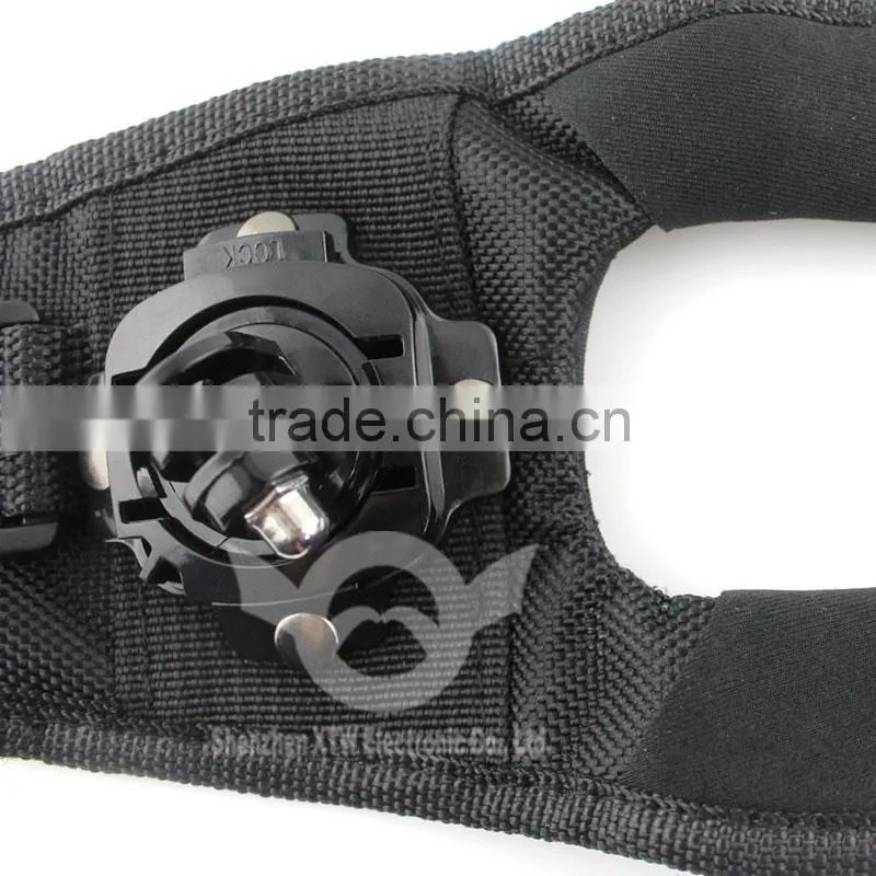 Wholesale Factory Price 360-degree Rotation Glove-style Mount for GoPro Hero 2/3/3+/4/4 Gopro accessory camera accessories GP01