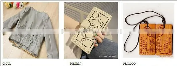 China embroidery laser cutting machine/laser drawing machine/mini laser engraving machine