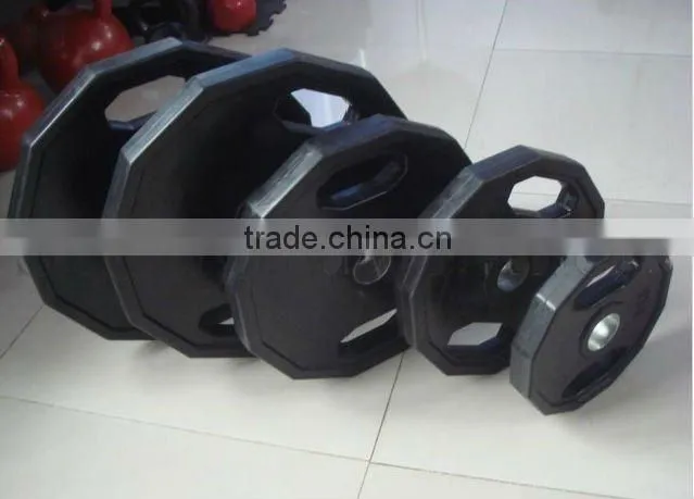 black rubber coated plates with handle cuts alex weight plate