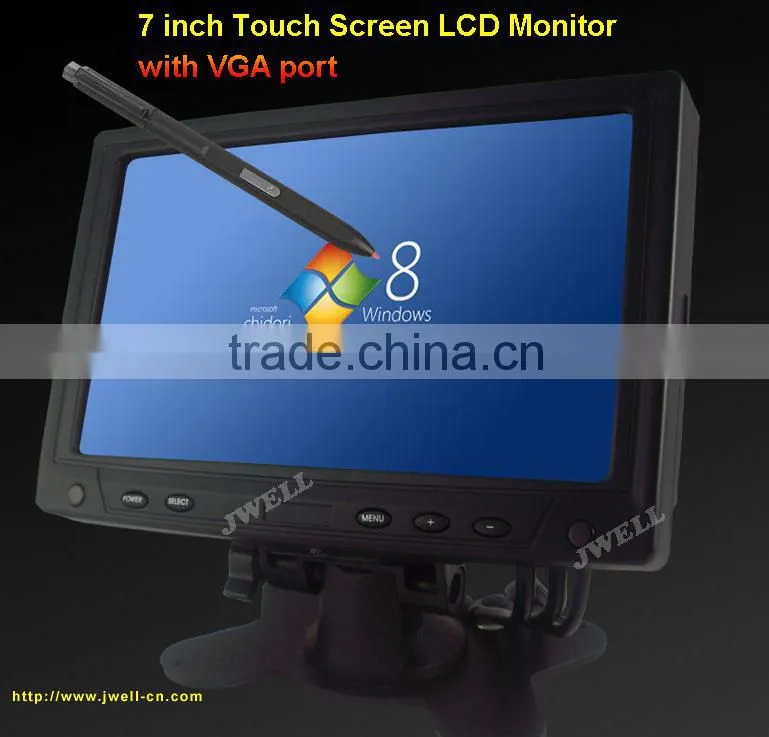 7 " touch lcd monitor for car pc / computer