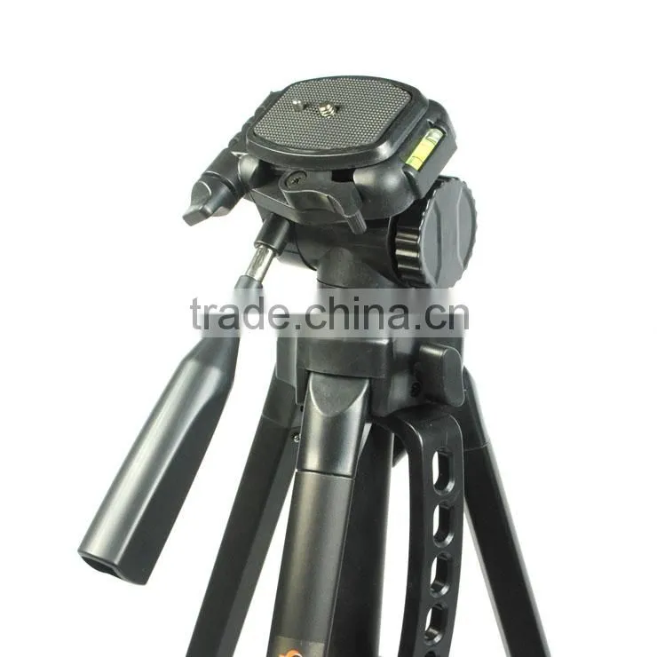 62" Cheaper Black professional camera tripod stand for camera