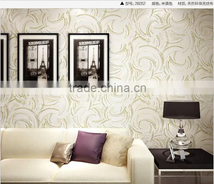 high quality european decoration wallpaper for hotel