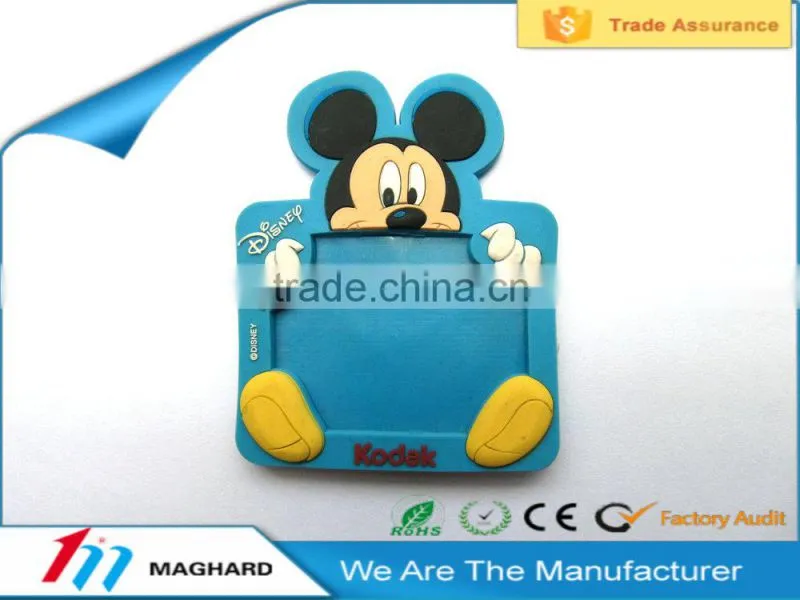 promotional cute cartoon soft pvc fridge magnet kids toy