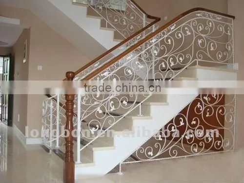 Top-selling hand forged simple design for handrail stairs