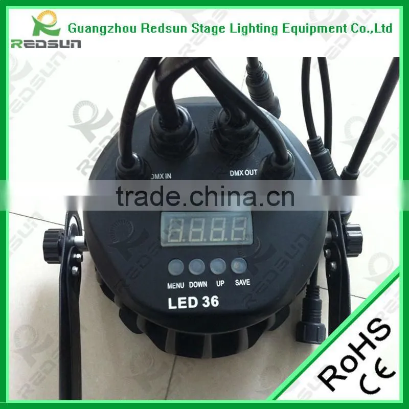 High Quality Professional 36 pcs 3W Par Light Die Casting Outdoor Light