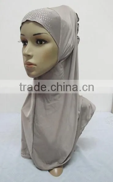 H242 latest muslim hijab scarf with flowers on back