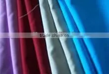 190t polyester pongee plain for dress