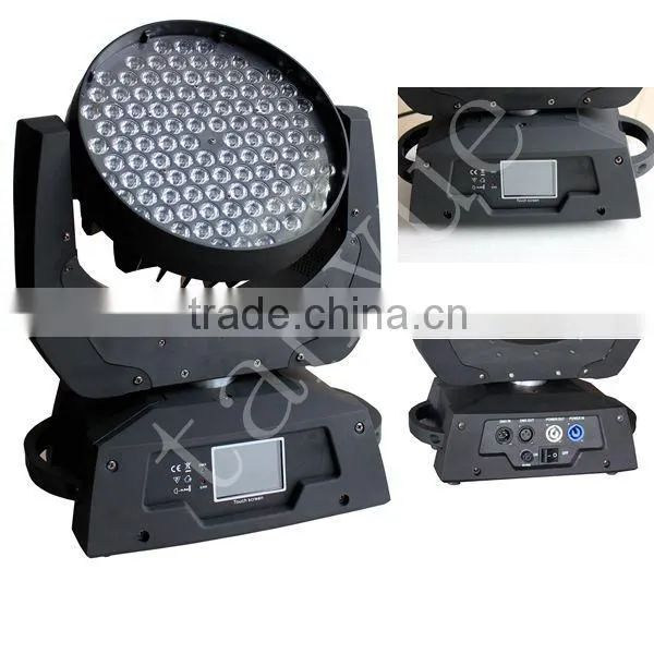 Touch screen LED 108pcs 3W disco dj party nightclub moving head light for sales