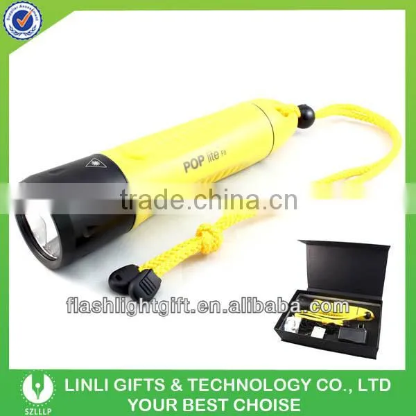 T6 Led Rechargeable Cree Diving Flashlight