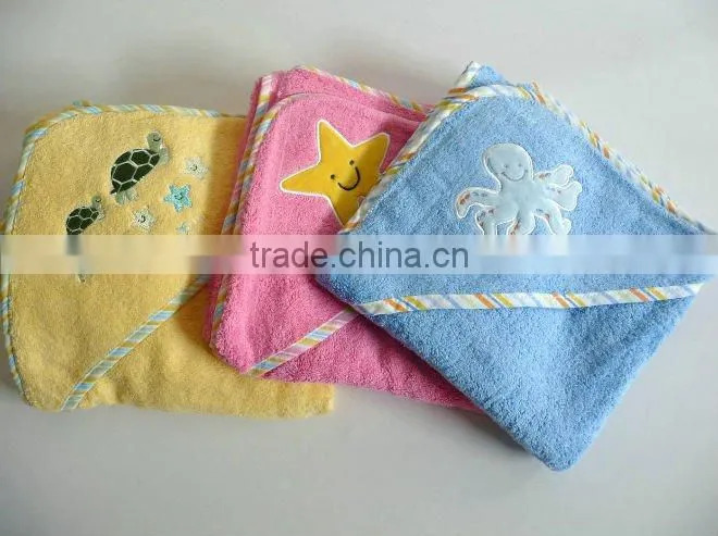 cotton hooded baby towel