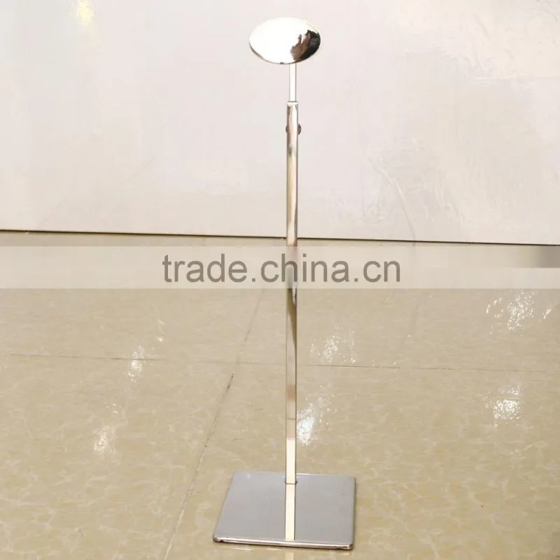 Adjustable high end metal handbag display rack/stand