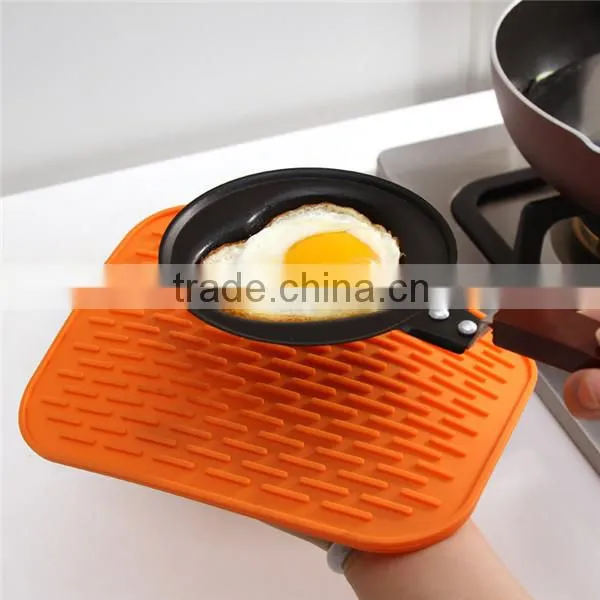 Heat Pad Anti Slip Silicone Mats Kitchenware Tools