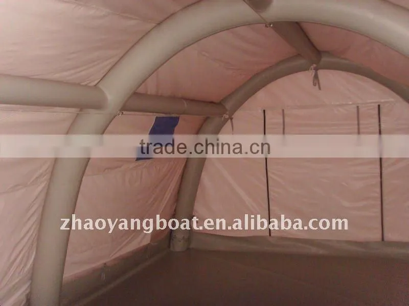Inflatable tent