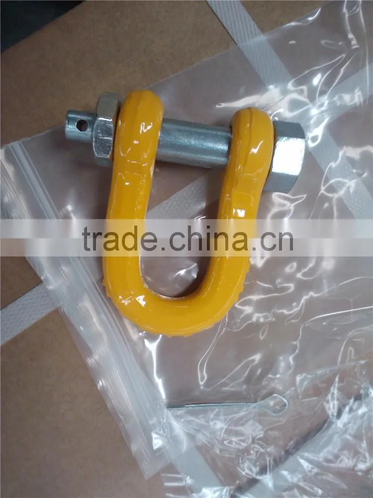Chain D Type Shackle With Round Pin