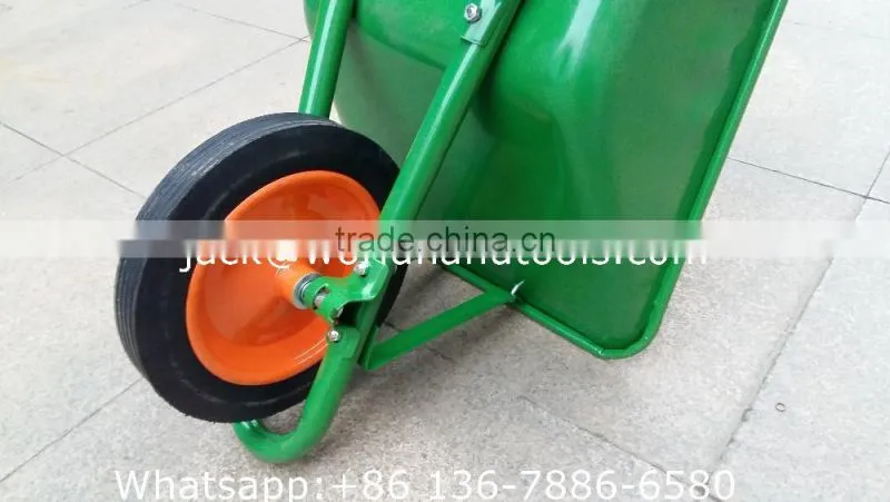Garden construction wheel barrow WB2203 with metal tray