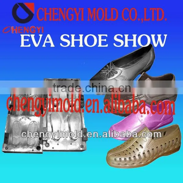 eva injection light and anti-skip eva shoe mould