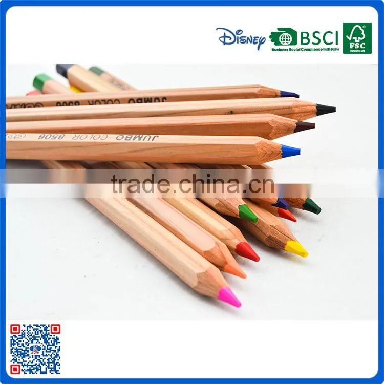 2016 High grade lead multi colors pencils for kids