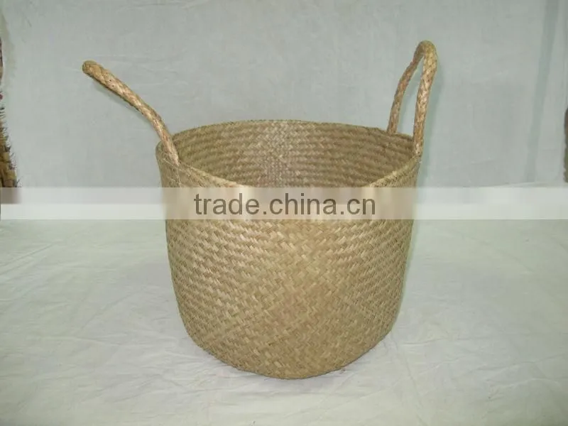 2015 New Product Rectangle Water Hyacinth Basket for Home Decoration and Furniture