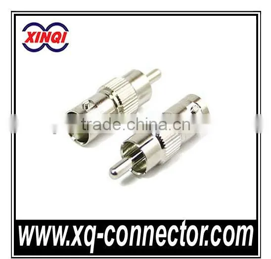 bnc female to rca male plug connector