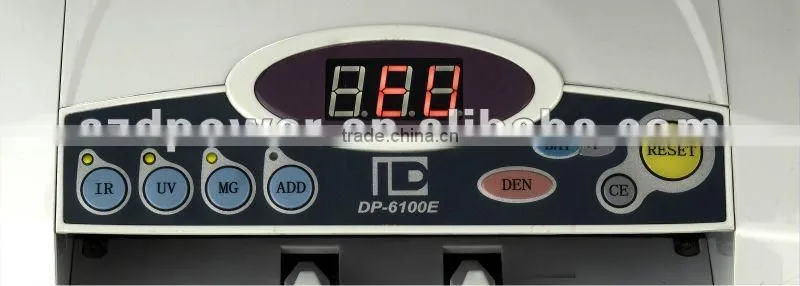 Hot sale money counter machine with detector