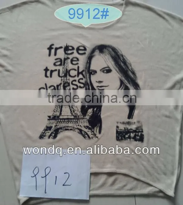 Printing free are truck claress of woman clothing fashion+sweater 9912#