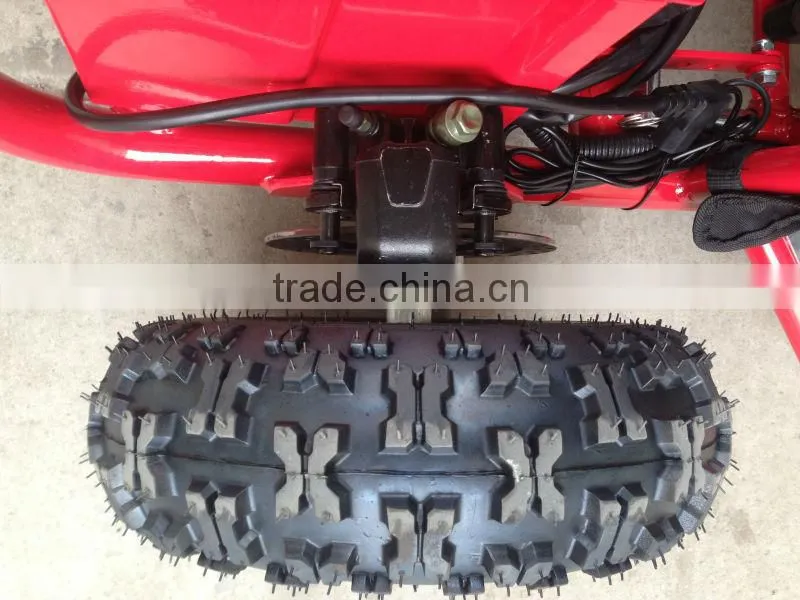 Red 1000W mini go kart for kids