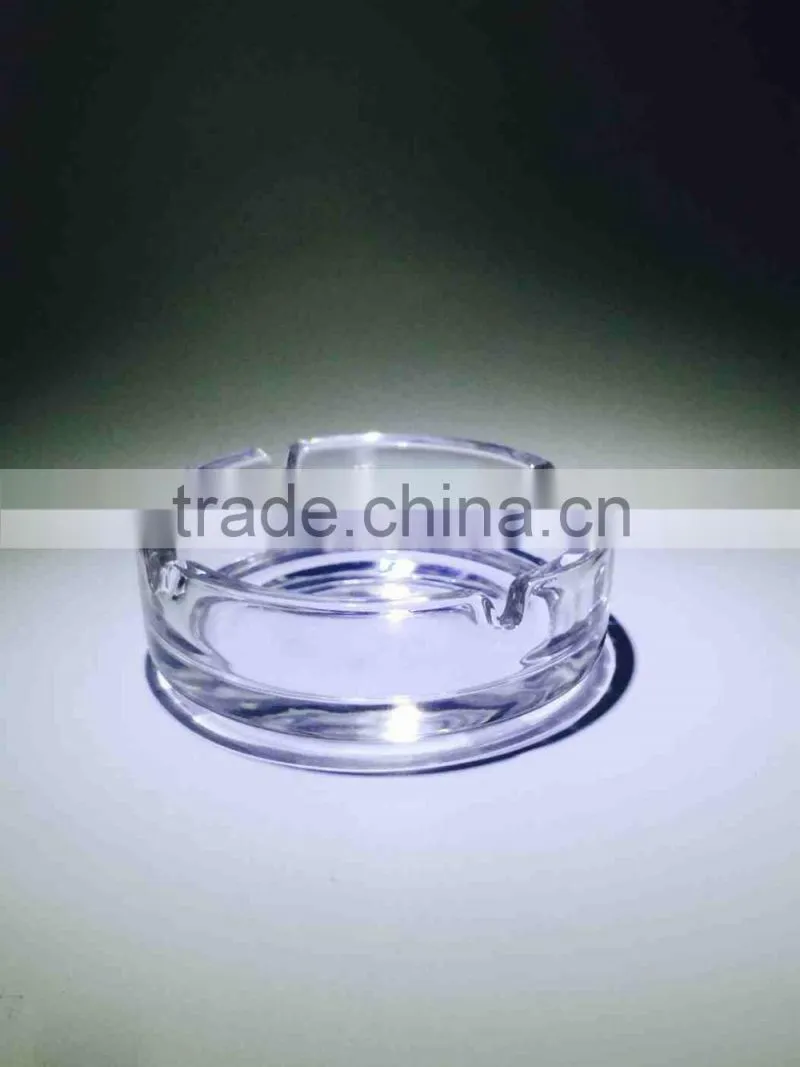 high quality clear glass ashtray made in China